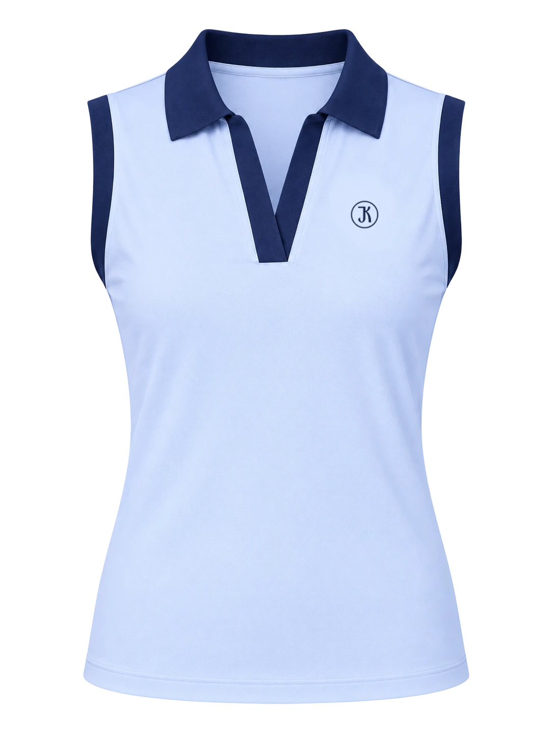 The Horizon Crop Top: Sky Blue